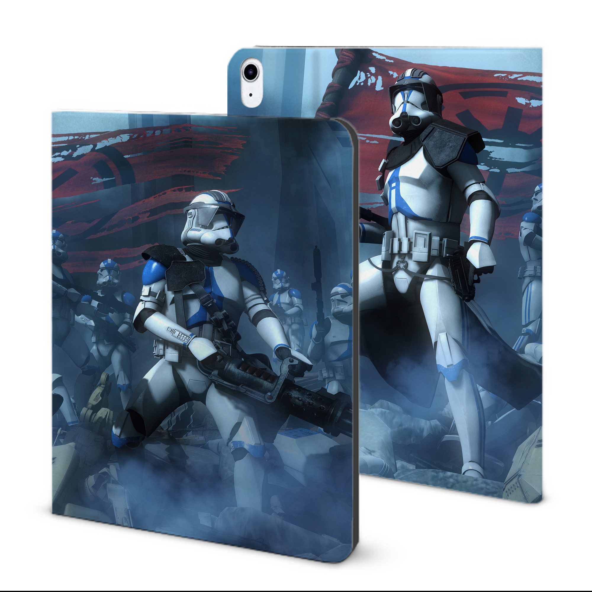（画像用） スター・ウォーズ Star Wars IPad ケース ブック型 PUレザー TPU 耐衝撃 軽量 薄型 ペン収納なし 全面保護 IPad 各モデル対応